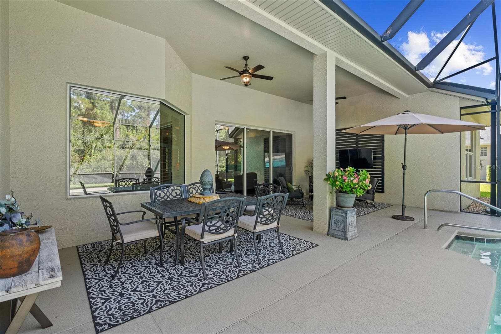 Lanai/Pool - 3448 ACOMA DR, ORMOND BEACH
