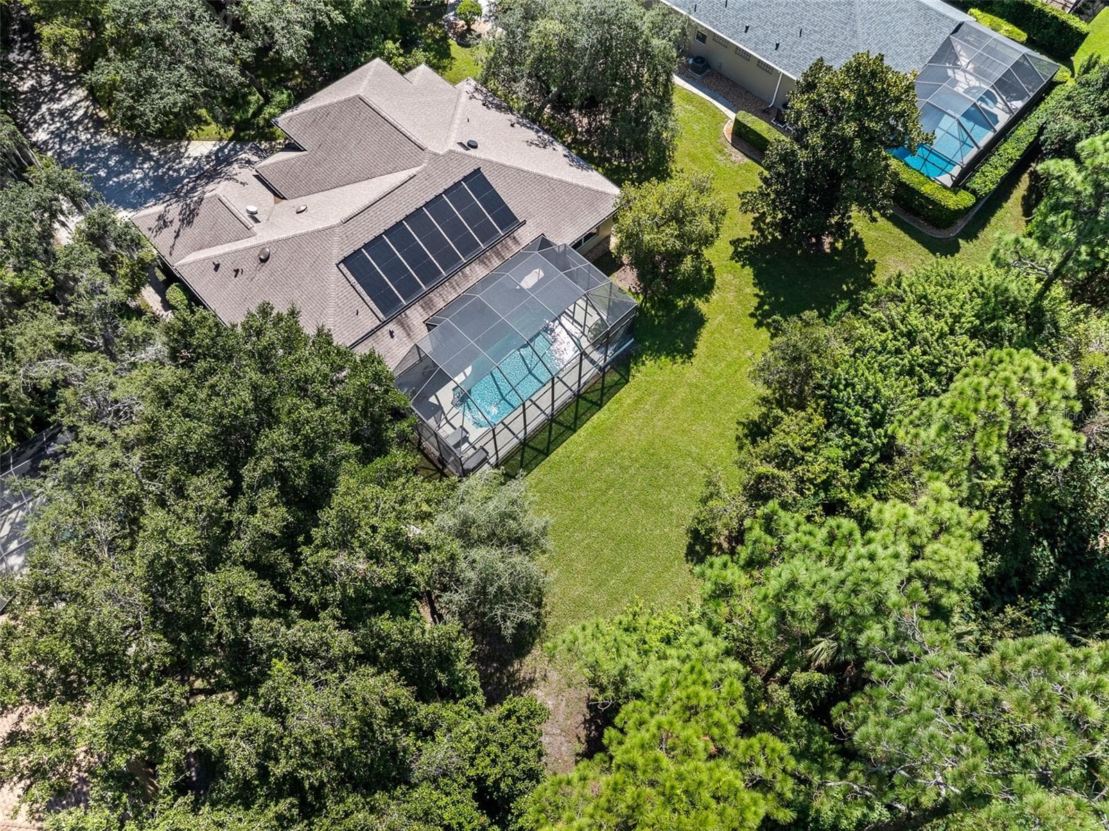 Backyard Drone View - 3448 ACOMA DR, ORMOND BEACH