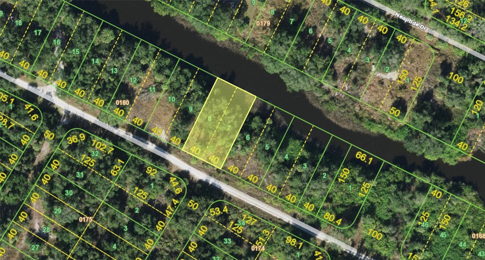 Land at 27406 SAN CARLOS DR, PUNTA GORDA, photo 2 of 3