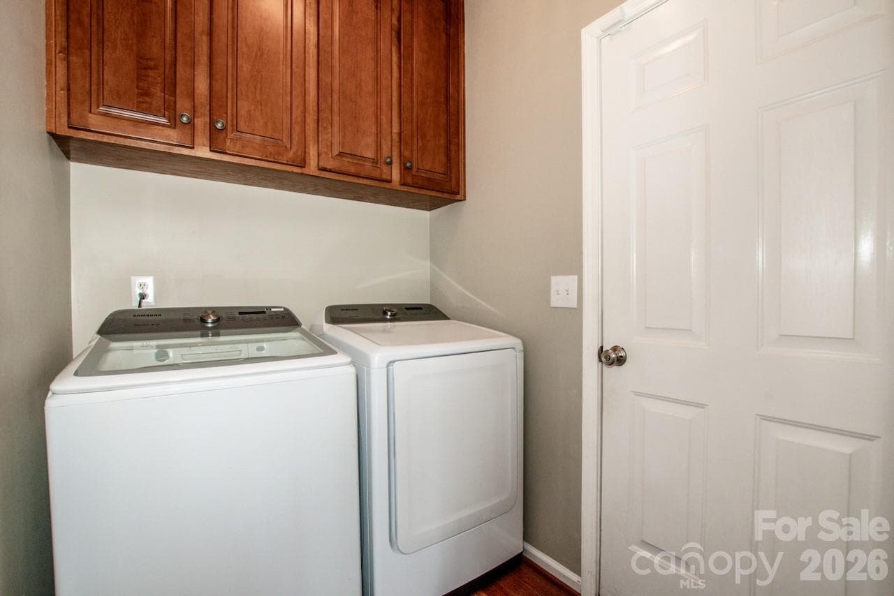 First Floor Laundry Room - 16908 Hampton Crossing Drive, Huntersville