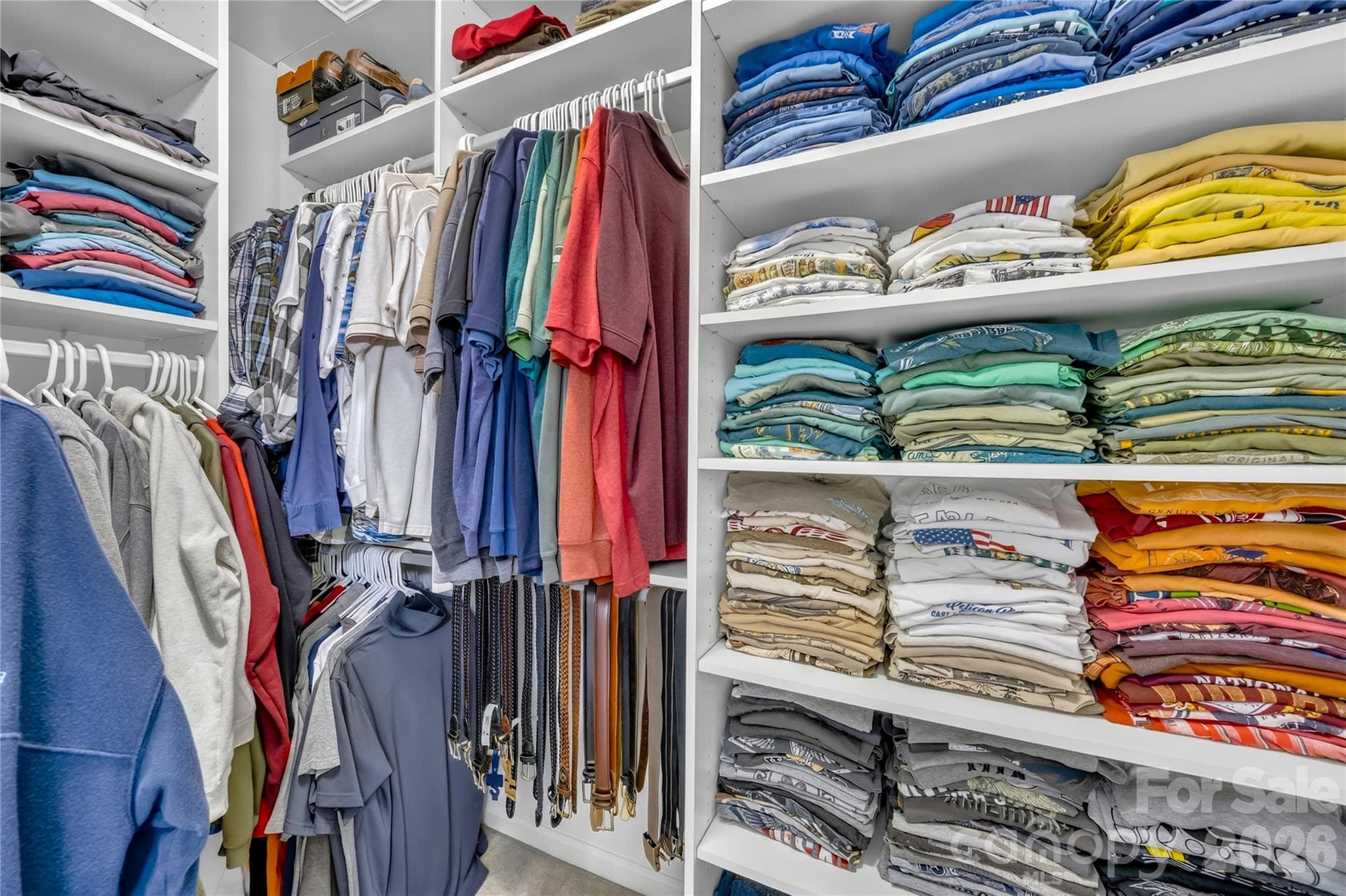 Custom Built In Closet - 13615 Edgetree Drive, Pineville