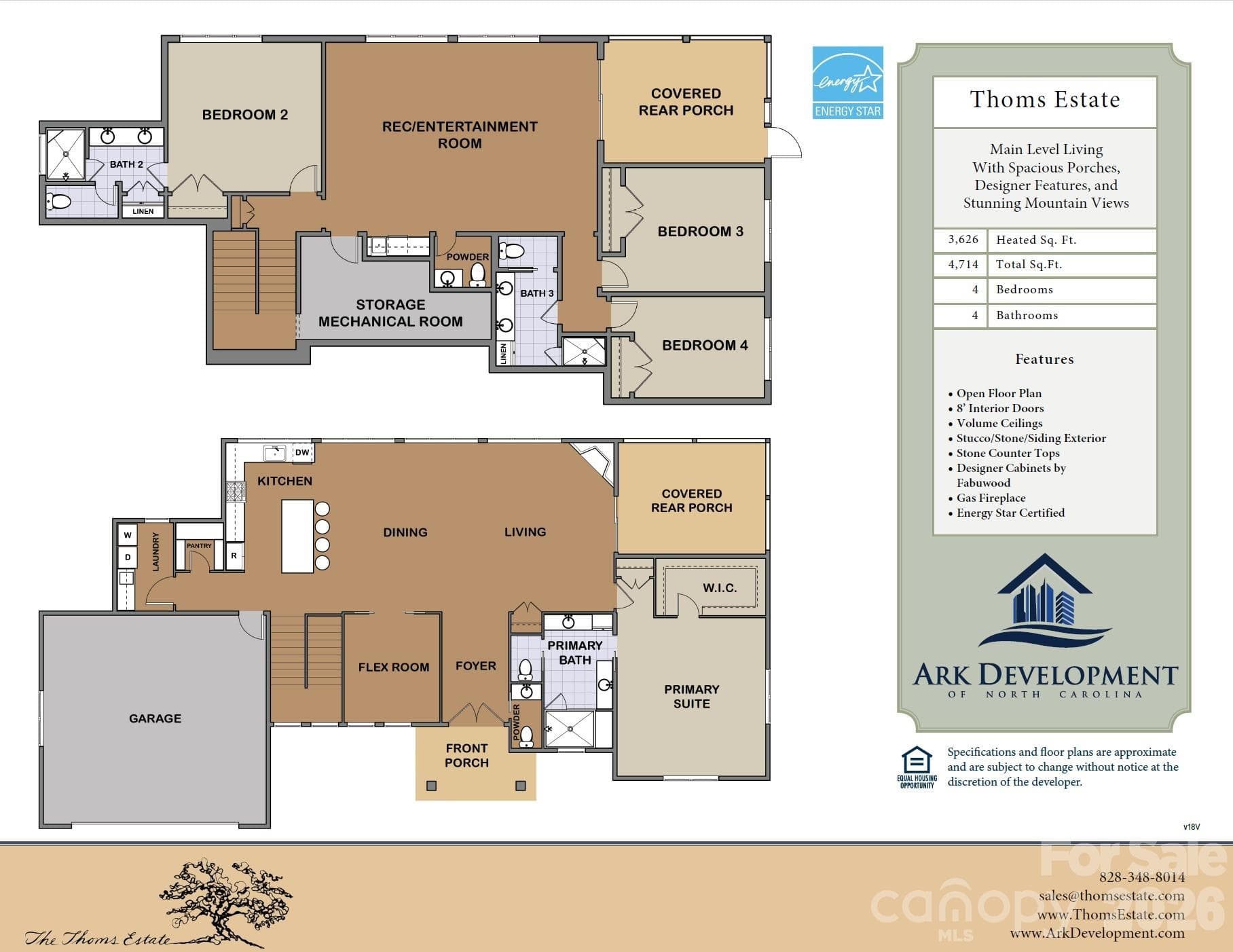 Floorplans - Asheville
