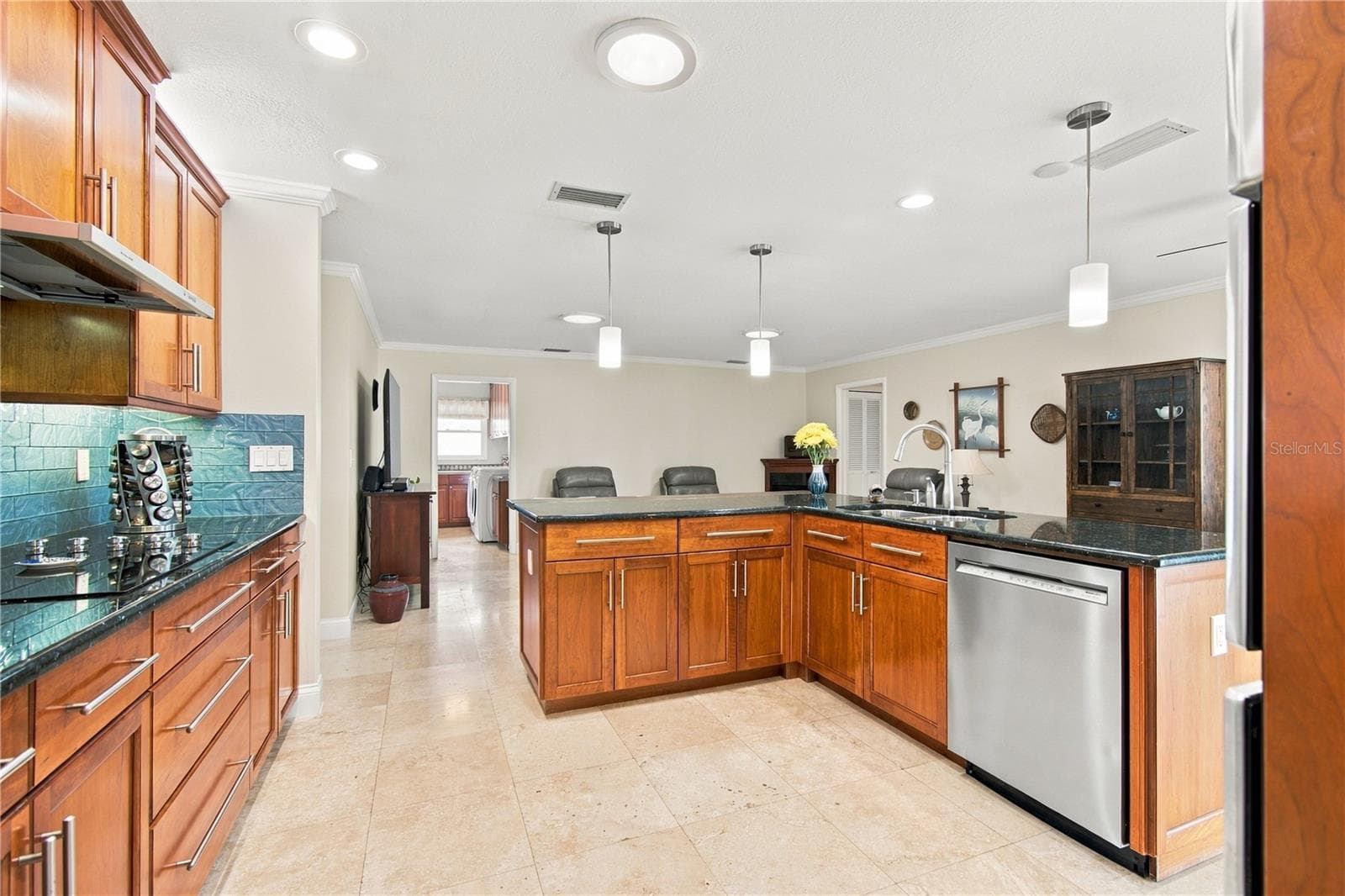 Solid wood Cherry cabinets - 1967 ARVIS CIR E, CLEARWATER