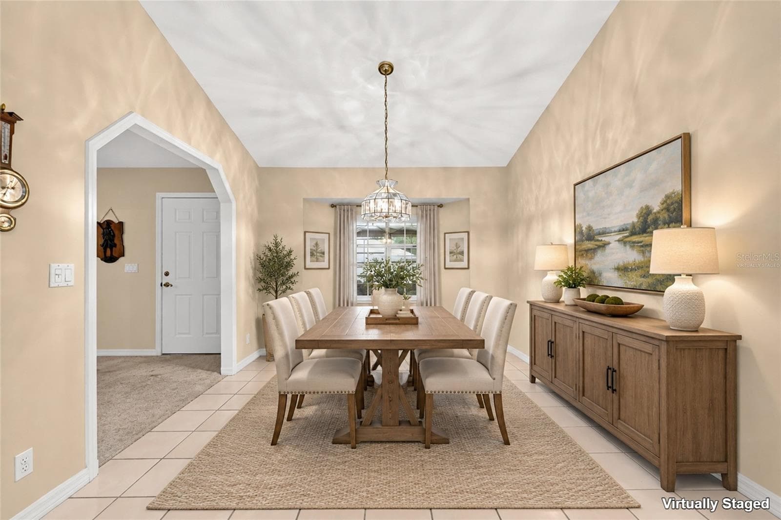 Dinette - Virtually Staged - 3450 SW 52ND TER, OCALA