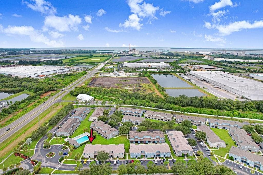 Ariel View of Building - 12635 KINGS CROSSING DR, GIBSONTON