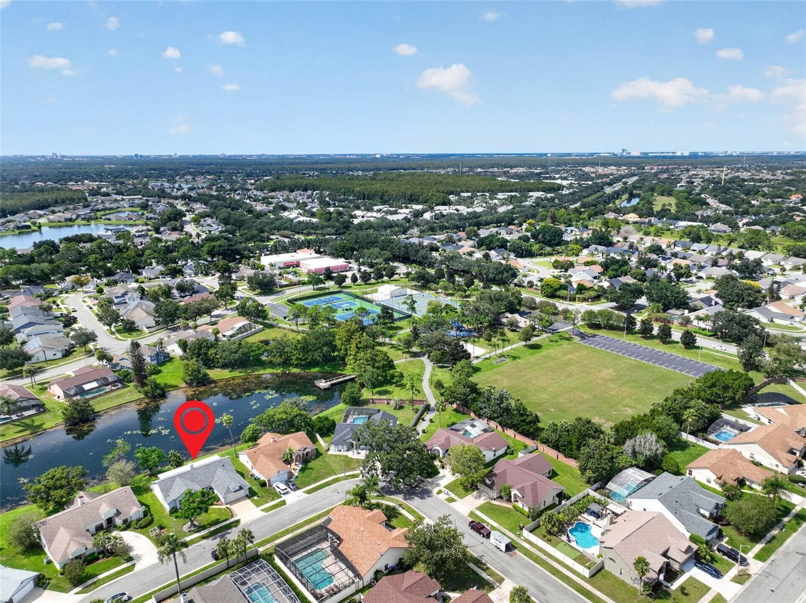 The home is truly just steps from Eagle Park! - 2925 EAGLE LAKE DR, ORLANDO