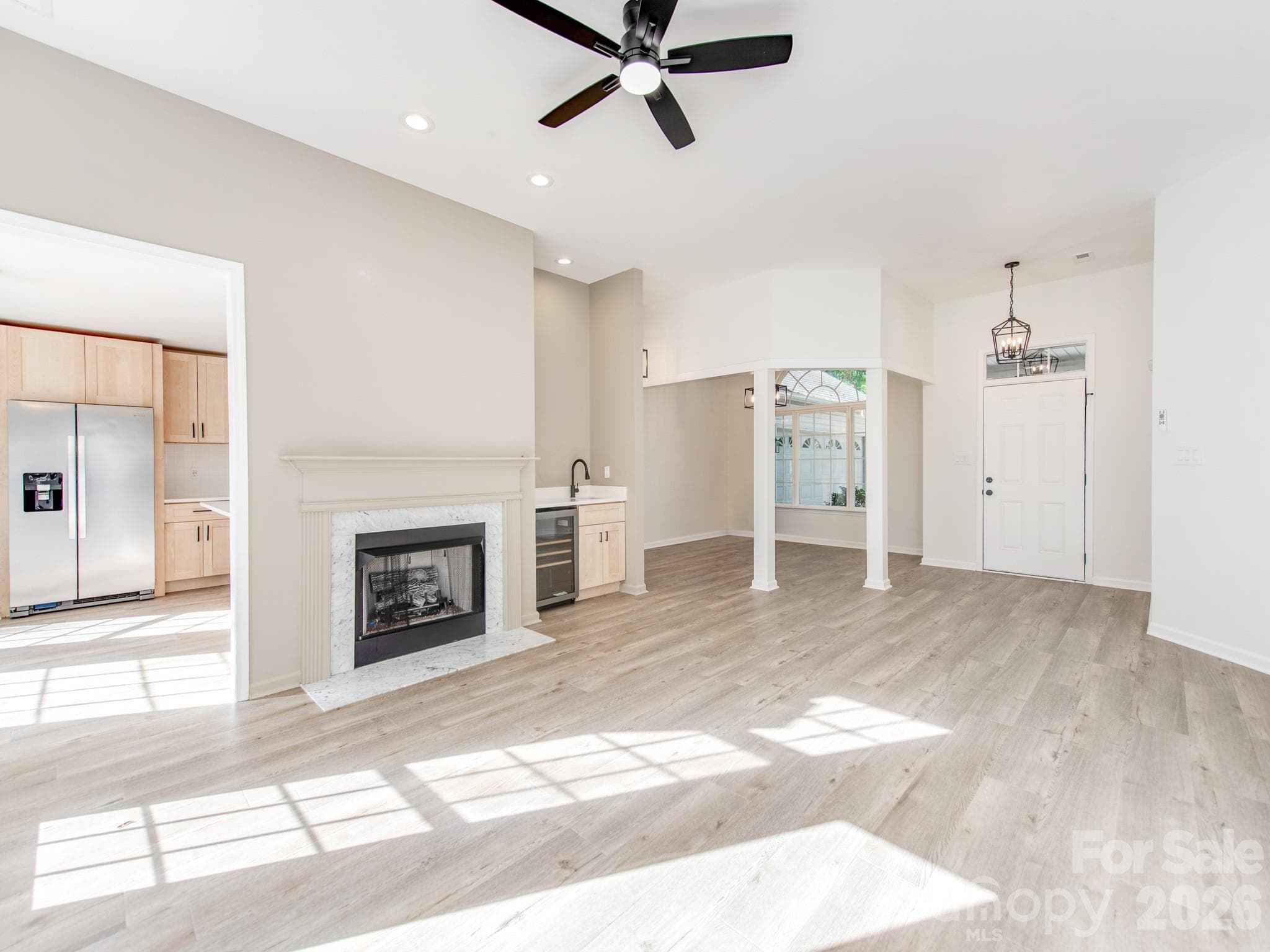 Beautiful LVP flooring throughout - 810 Greenhill Drive, Charlotte