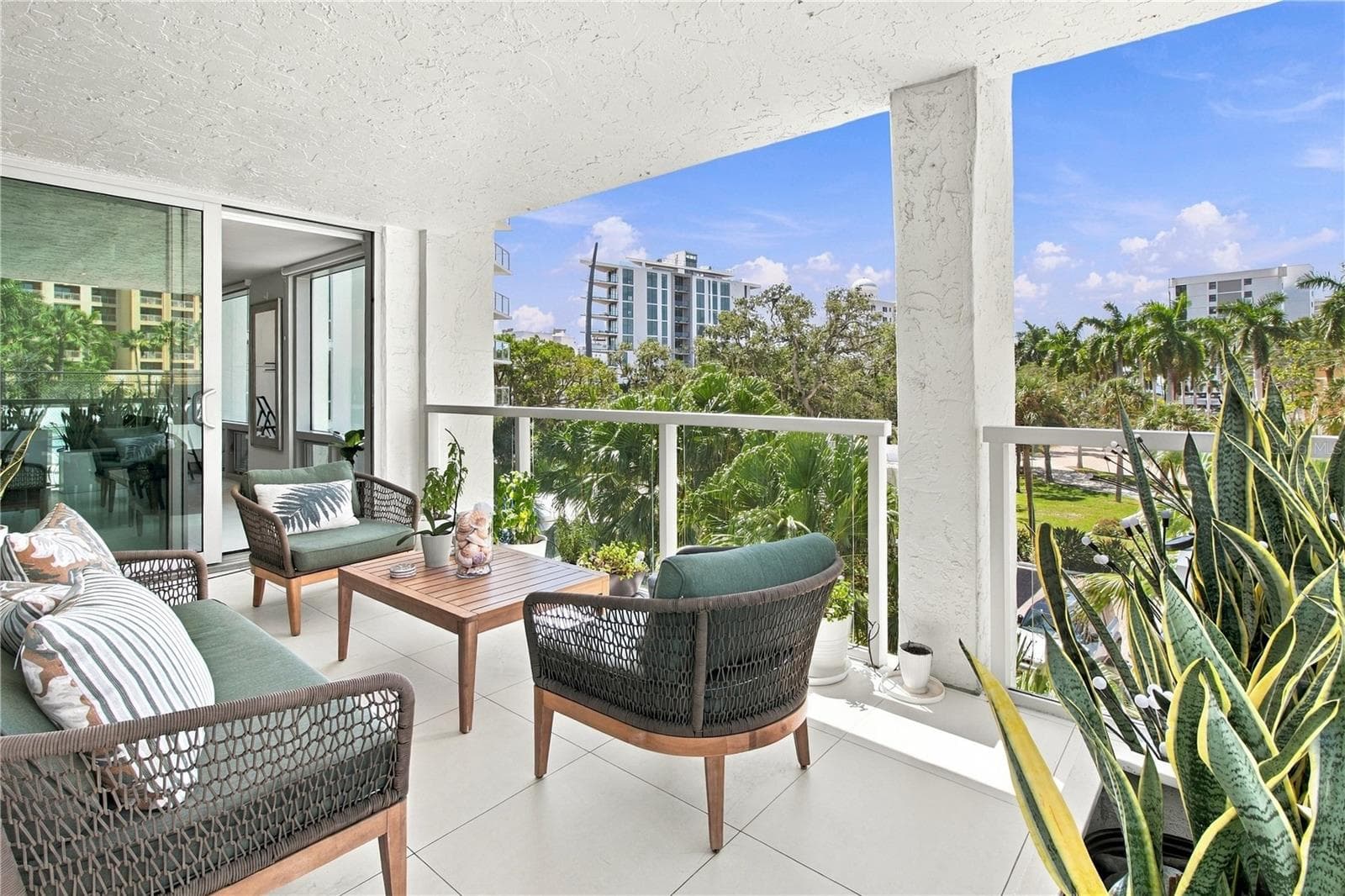 Balcony - 1111 N GULFSTREAM AVE #3D, SARASOTA