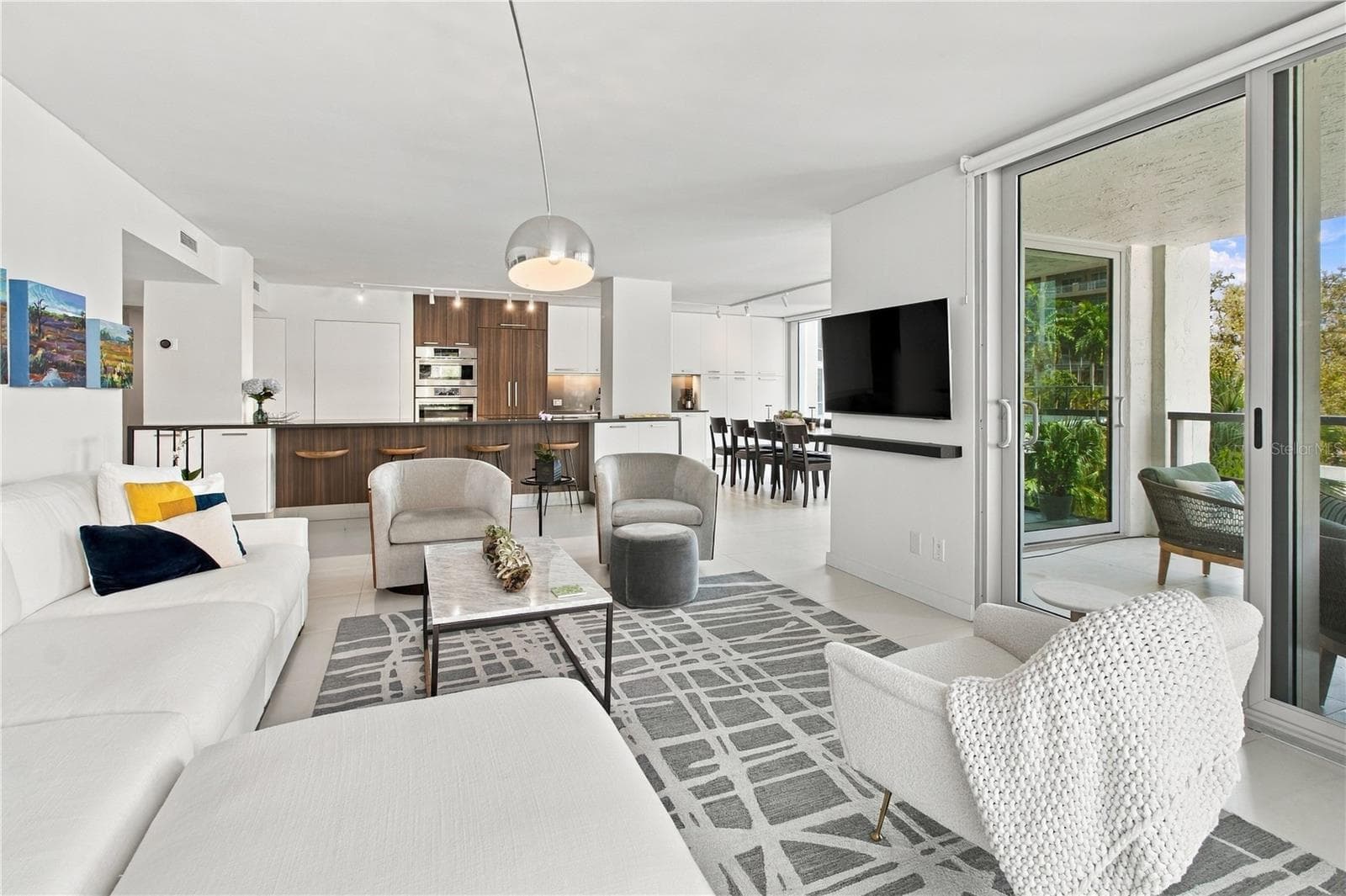 Living Room - 1111 N GULFSTREAM AVE #3D, SARASOTA