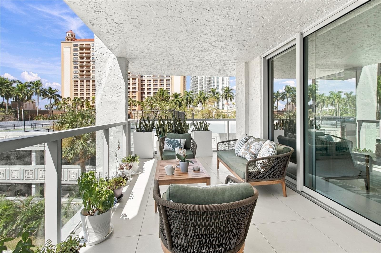 Balcony - 1111 N GULFSTREAM AVE #3D, SARASOTA