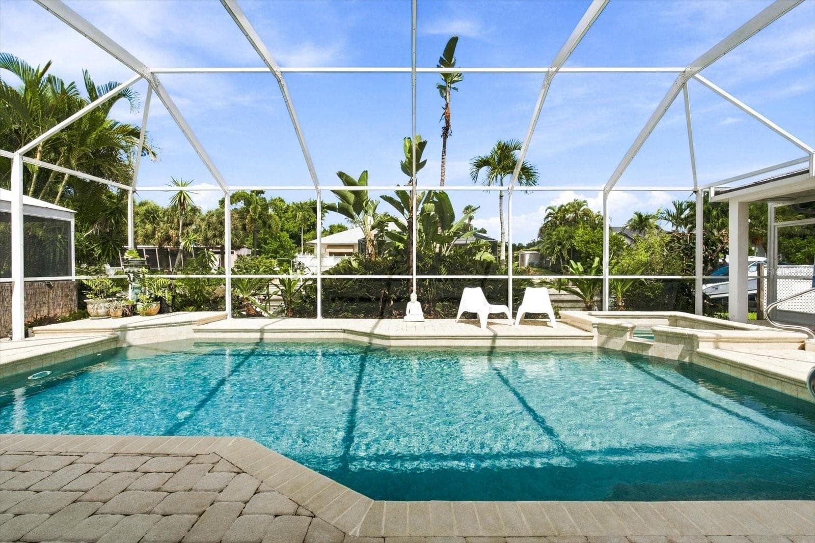 Heated Pool and Spa - 1741 STANFORD LN, SARASOTA