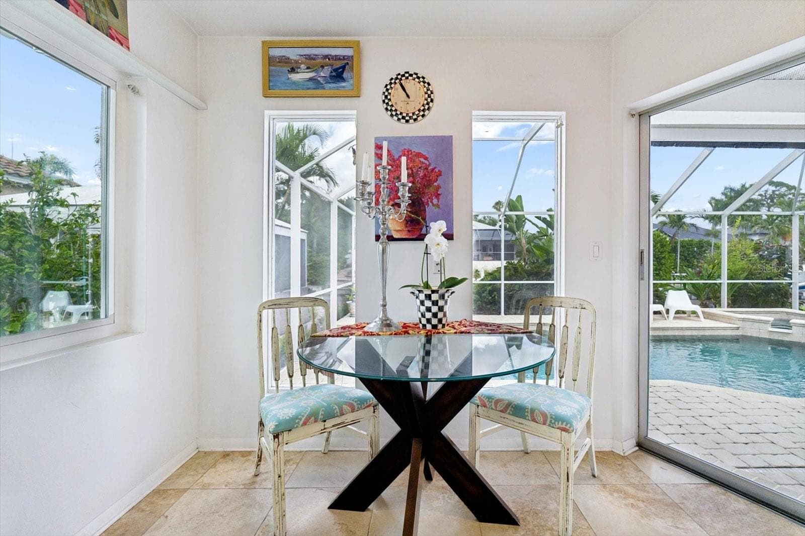 Kitchen Breakfast nook - 1741 STANFORD LN, SARASOTA