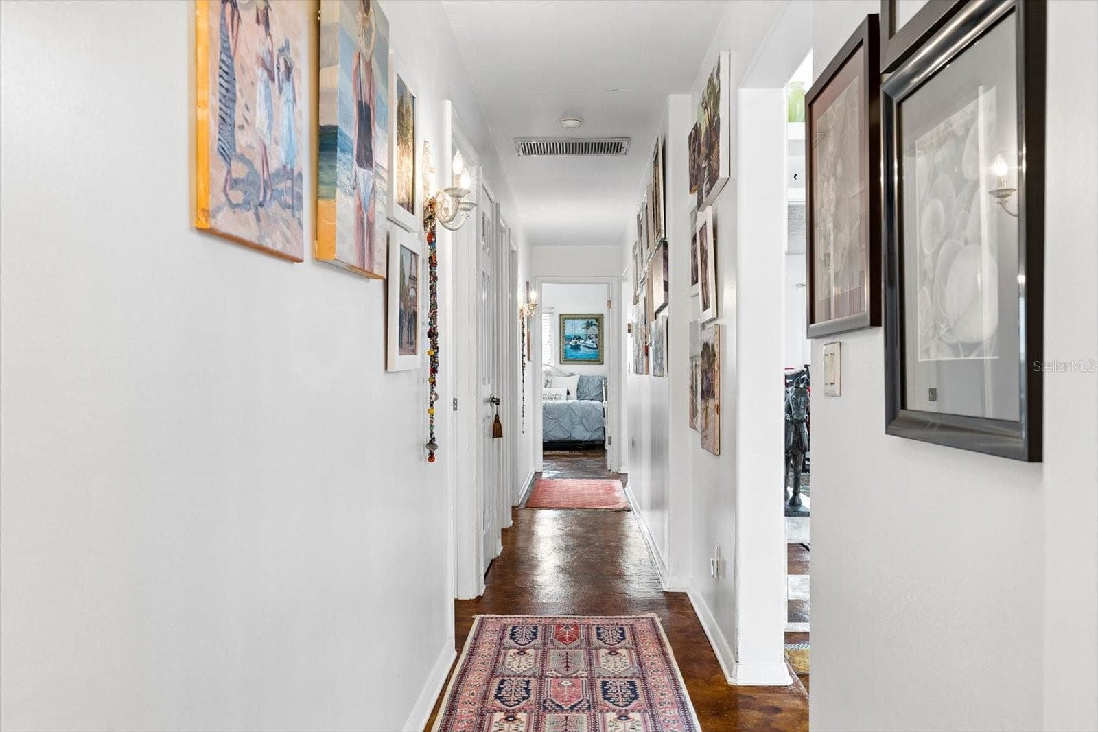 Hallway to Bedrooms - 1741 STANFORD LN, SARASOTA