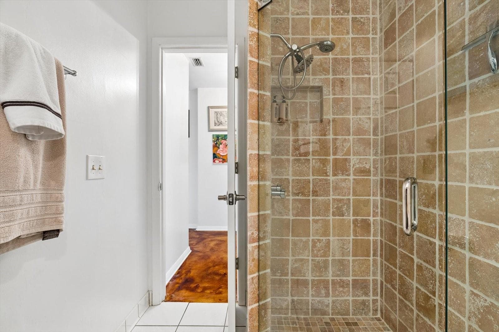Guest Bathroom 2 Shower - 1741 STANFORD LN, SARASOTA