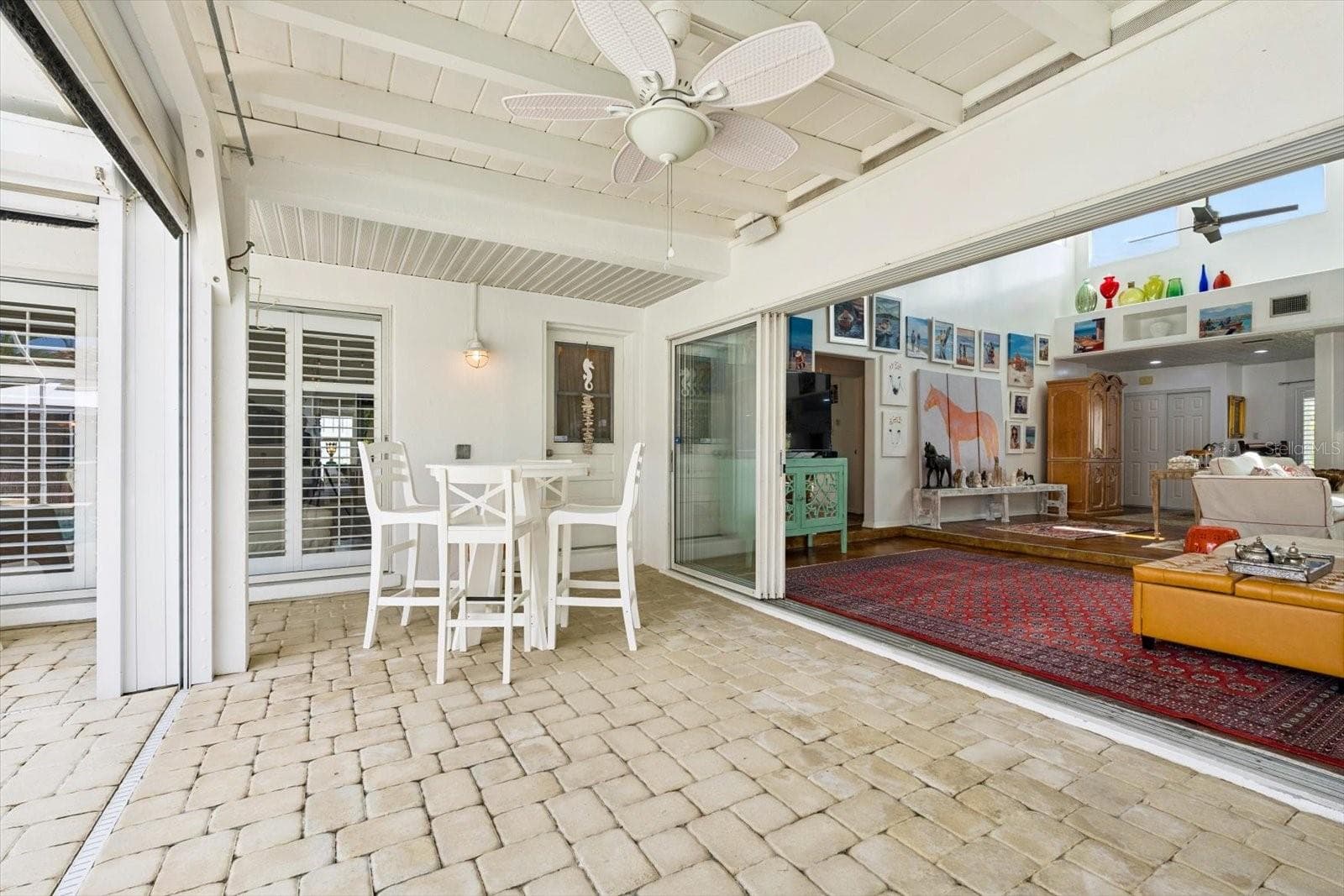 Covered Patio Area - 1741 STANFORD LN, SARASOTA