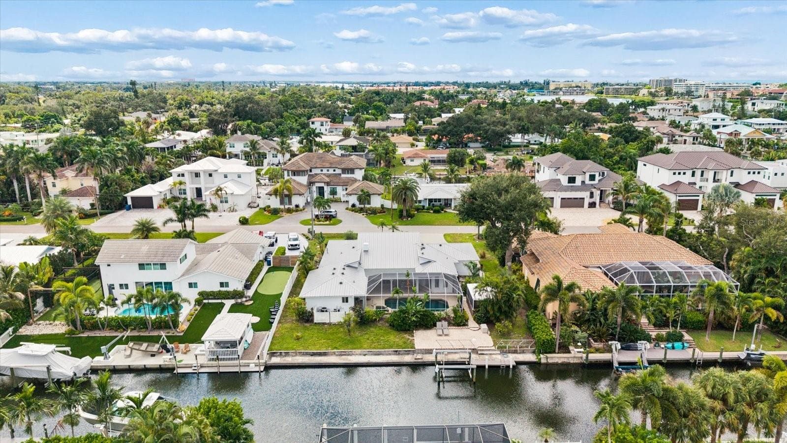 Exterior Back View - 1741 STANFORD LN, SARASOTA