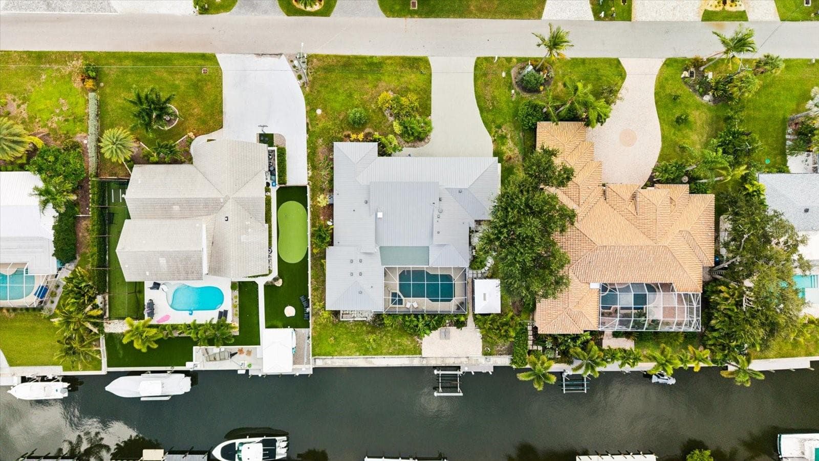 Aerial View - 1741 STANFORD LN, SARASOTA