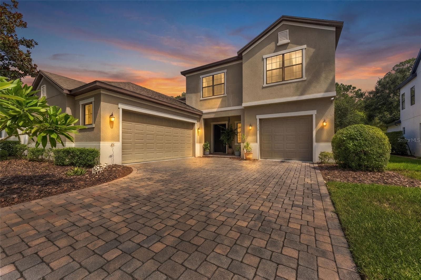 Front shot of home - 3508 MAJESTIC VIEW DR, LUTZ
