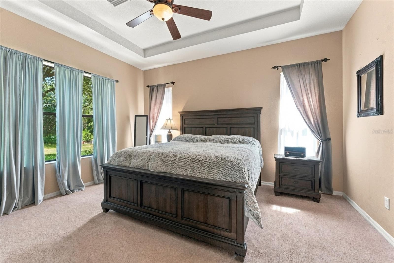 Primary bedroom first floor - 3508 MAJESTIC VIEW DR, LUTZ