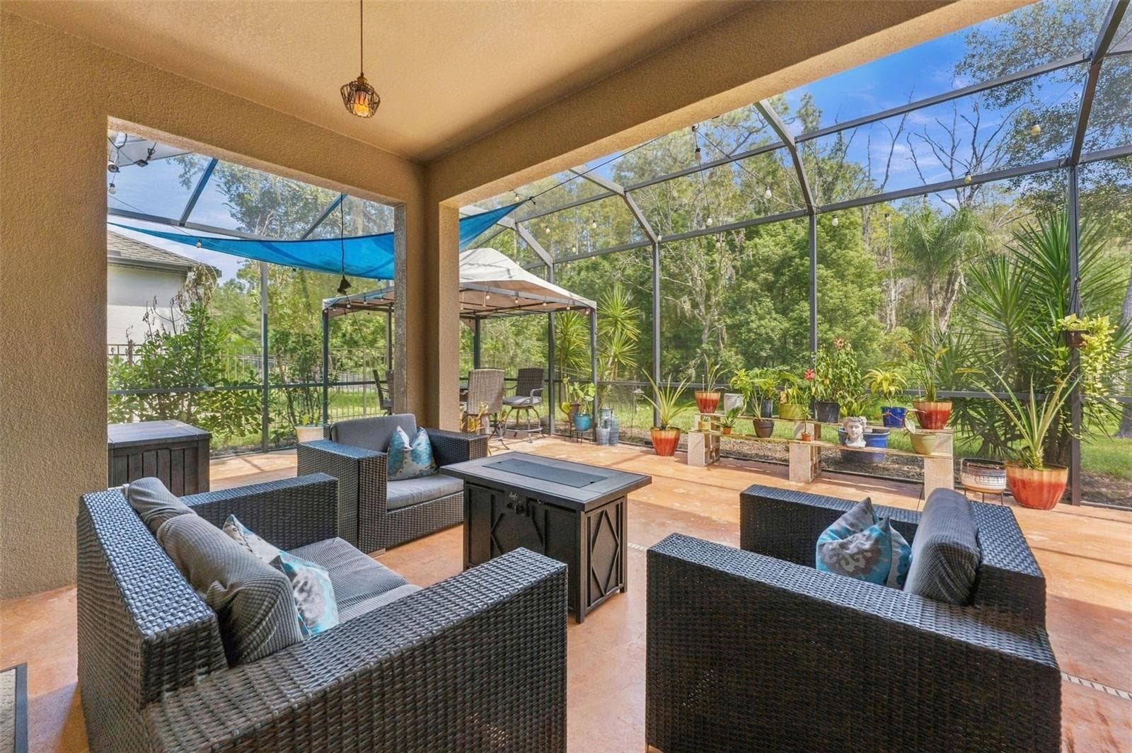 Back porch - 3508 MAJESTIC VIEW DR, LUTZ
