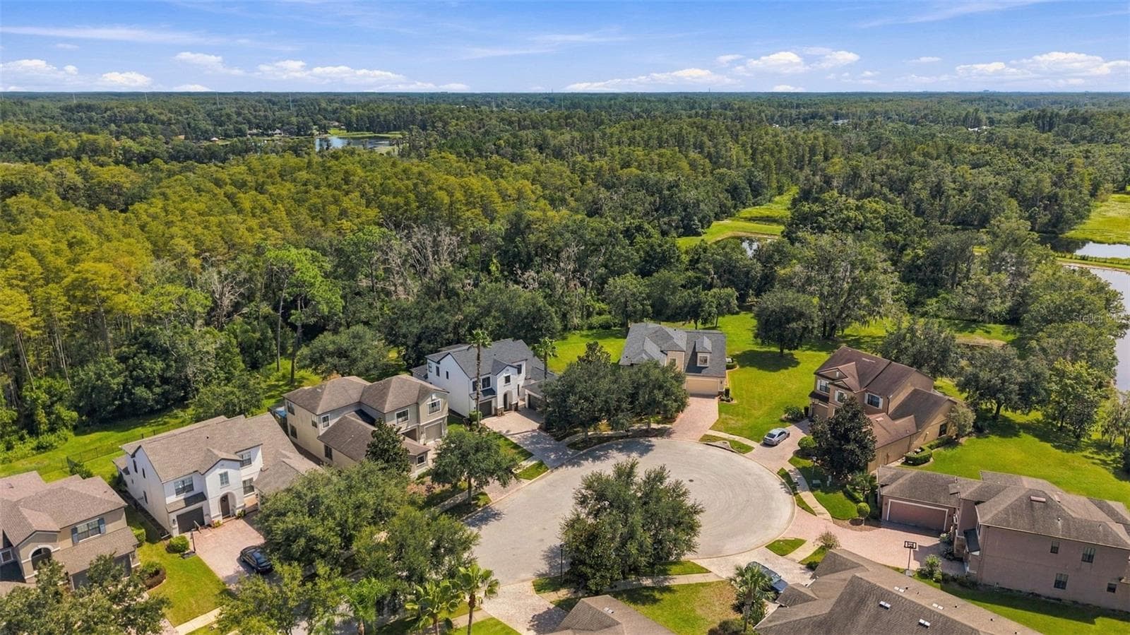 Top view of home - 3508 MAJESTIC VIEW DR, LUTZ