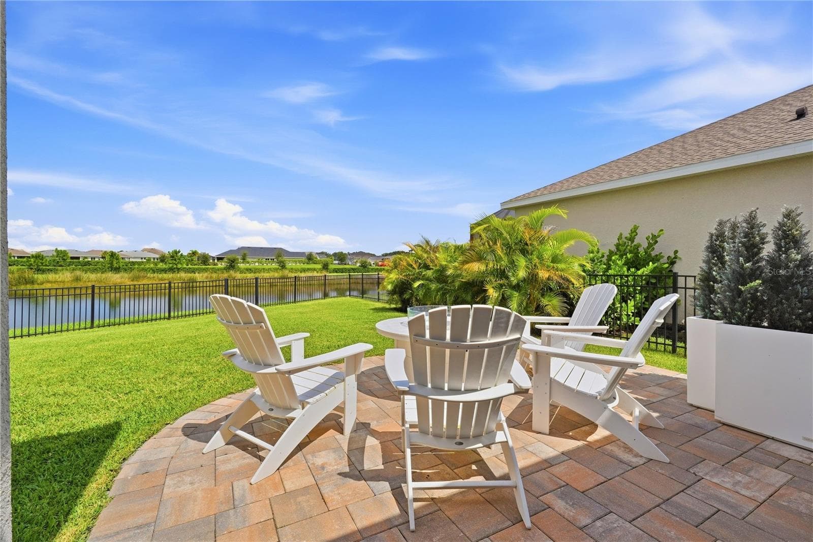 Added Outdoor Paver Patio - 11836 CATAWBA CV, PARRISH