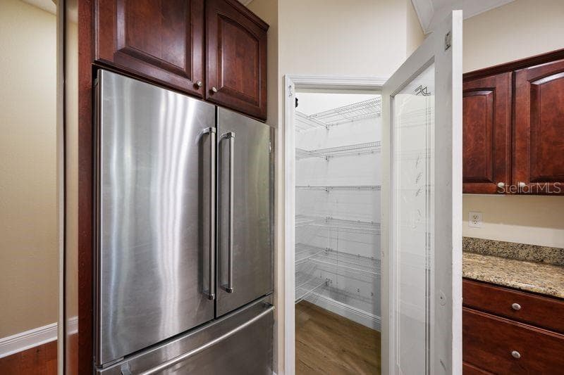 Kitchen walk-in Pantry - 114 IRWIN ST E, SAFETY HARBOR
