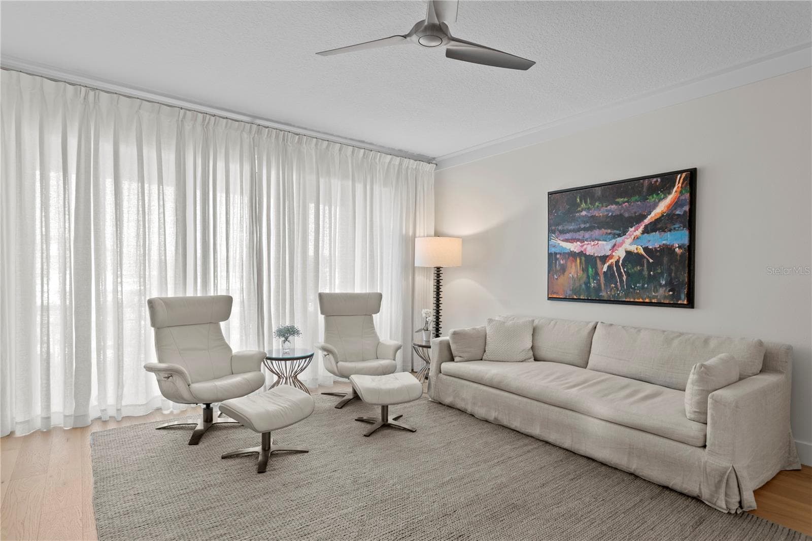 2nd level living room - 1067 PINELLAS BAYWAY S, ST PETERSBURG