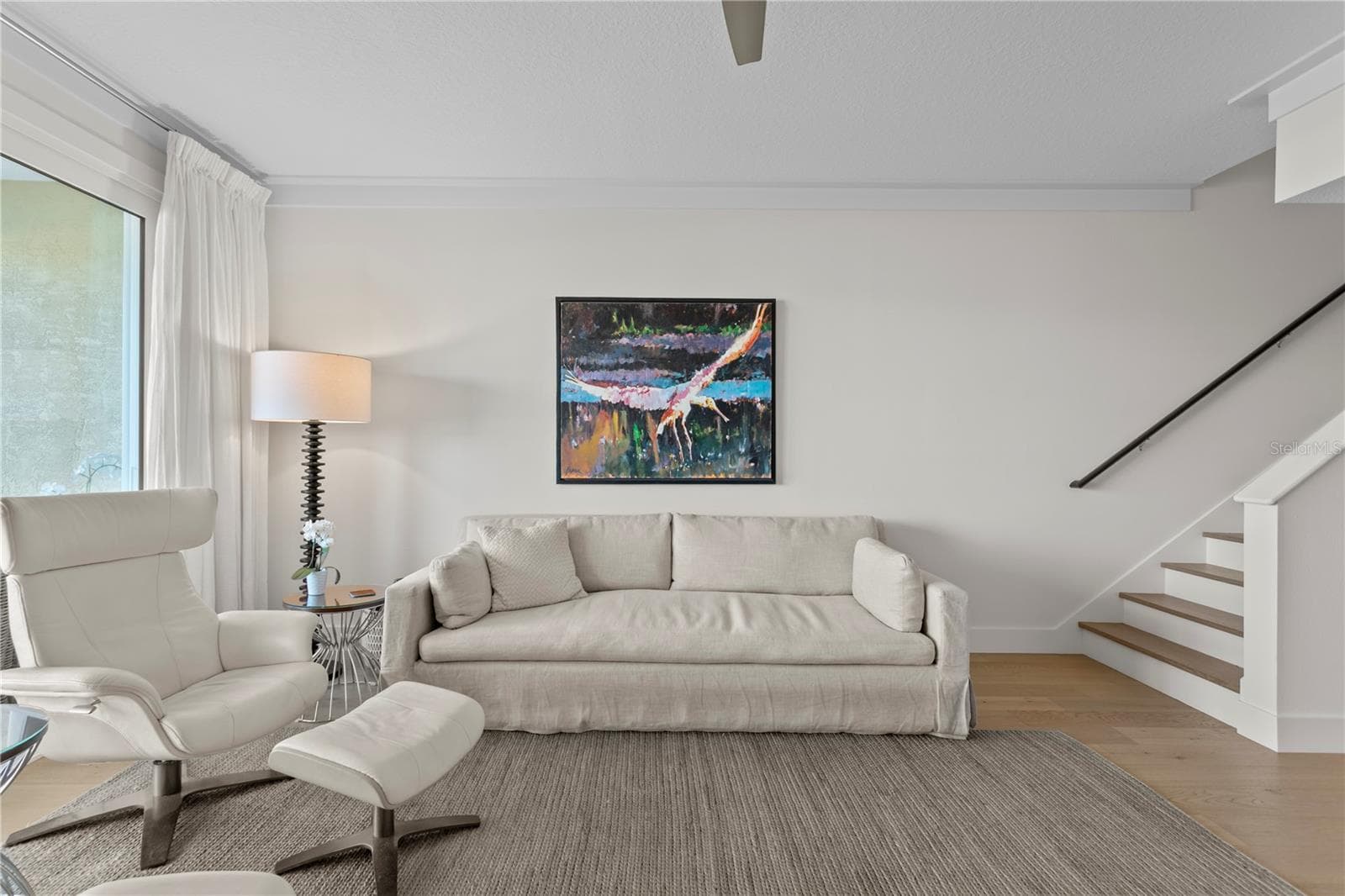 2nd level living room - 1067 PINELLAS BAYWAY S, ST PETERSBURG