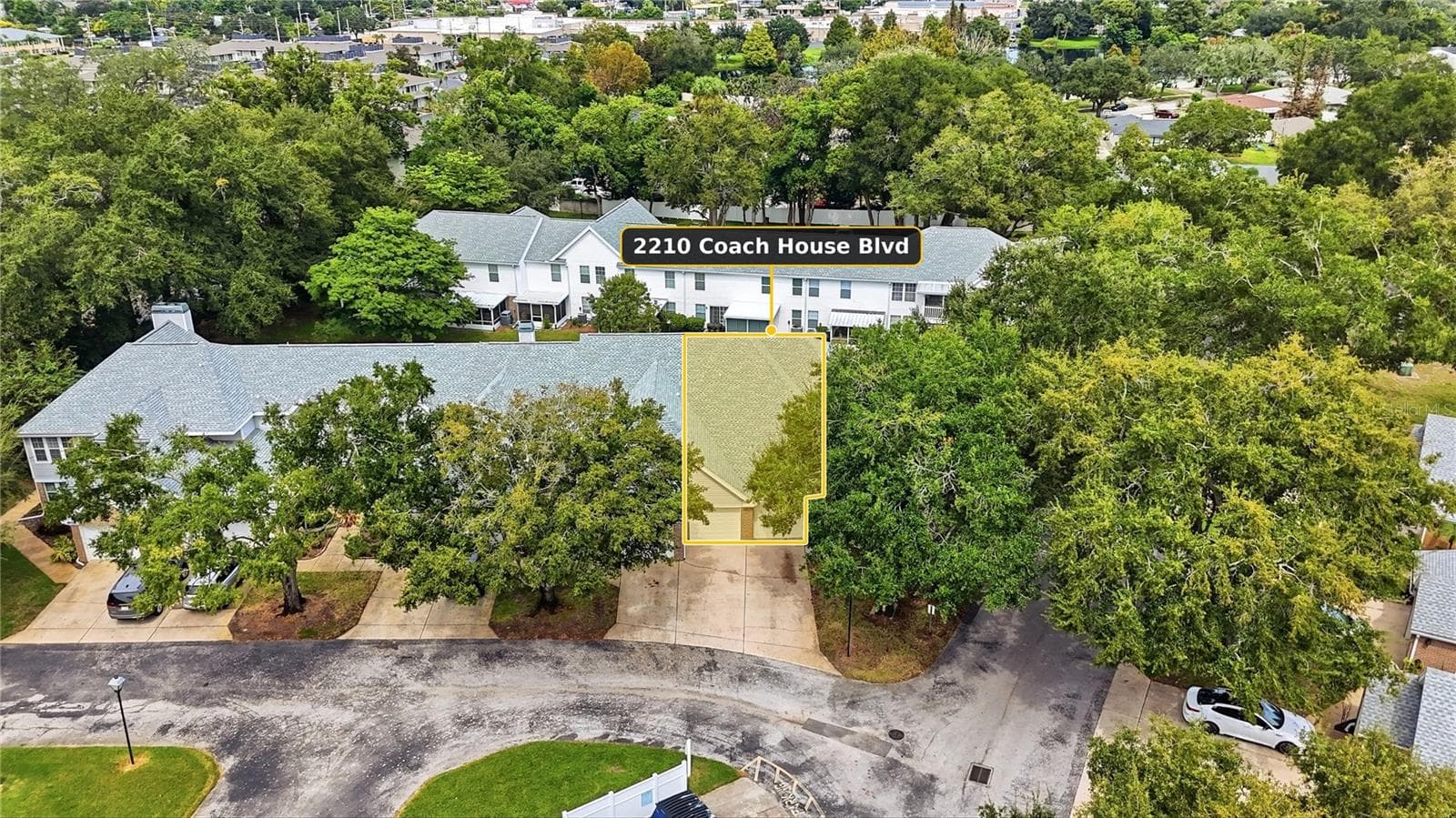 Bird eye of your future corner unit - 2210 COACH HOUSE BLVD #408, ORLANDO