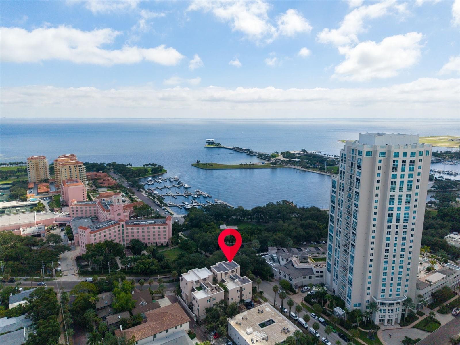Location aerial - 500 BEACH DR NE, ST PETERSBURG