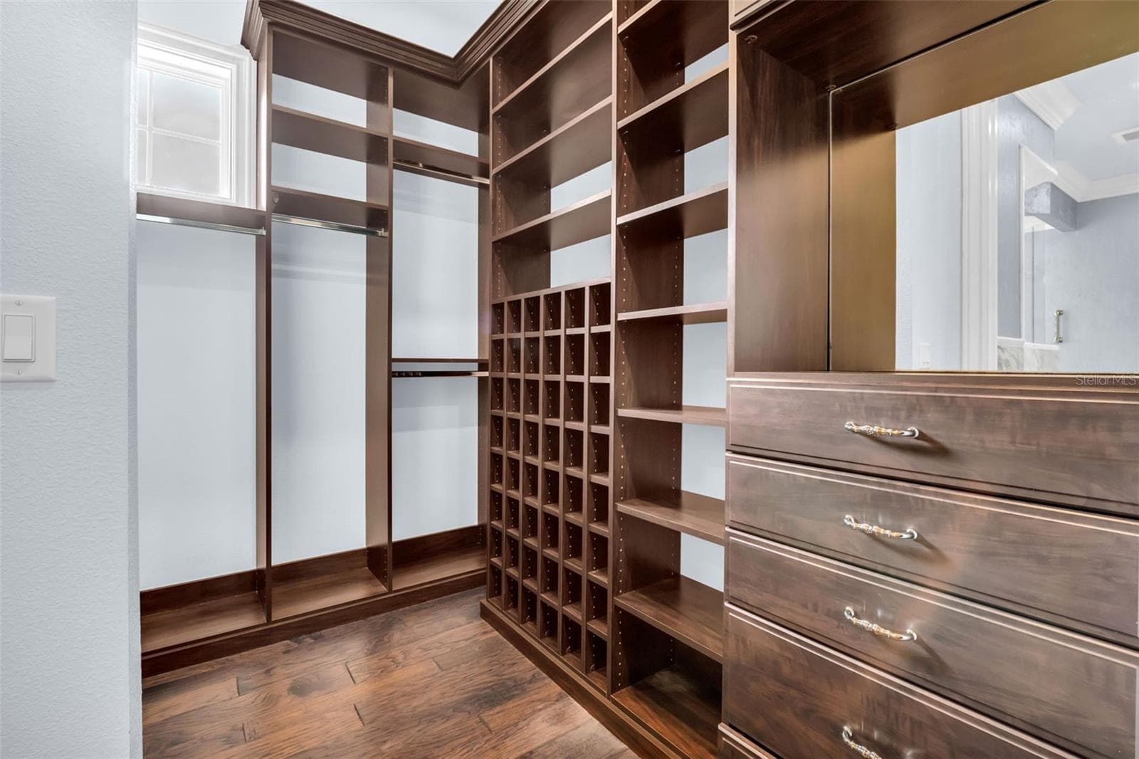 primary closet - 500 BEACH DR NE, ST PETERSBURG