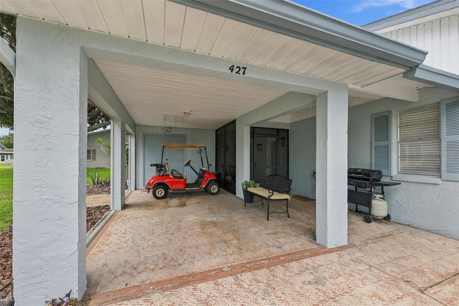 Attached Carport - 427 GLADSTONE PL #89, SUN CITY CENTER