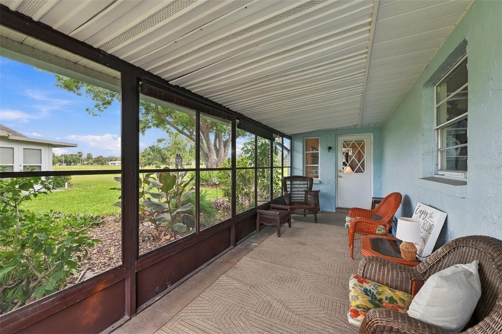Screened in lanai - 427 GLADSTONE PL #89, SUN CITY CENTER