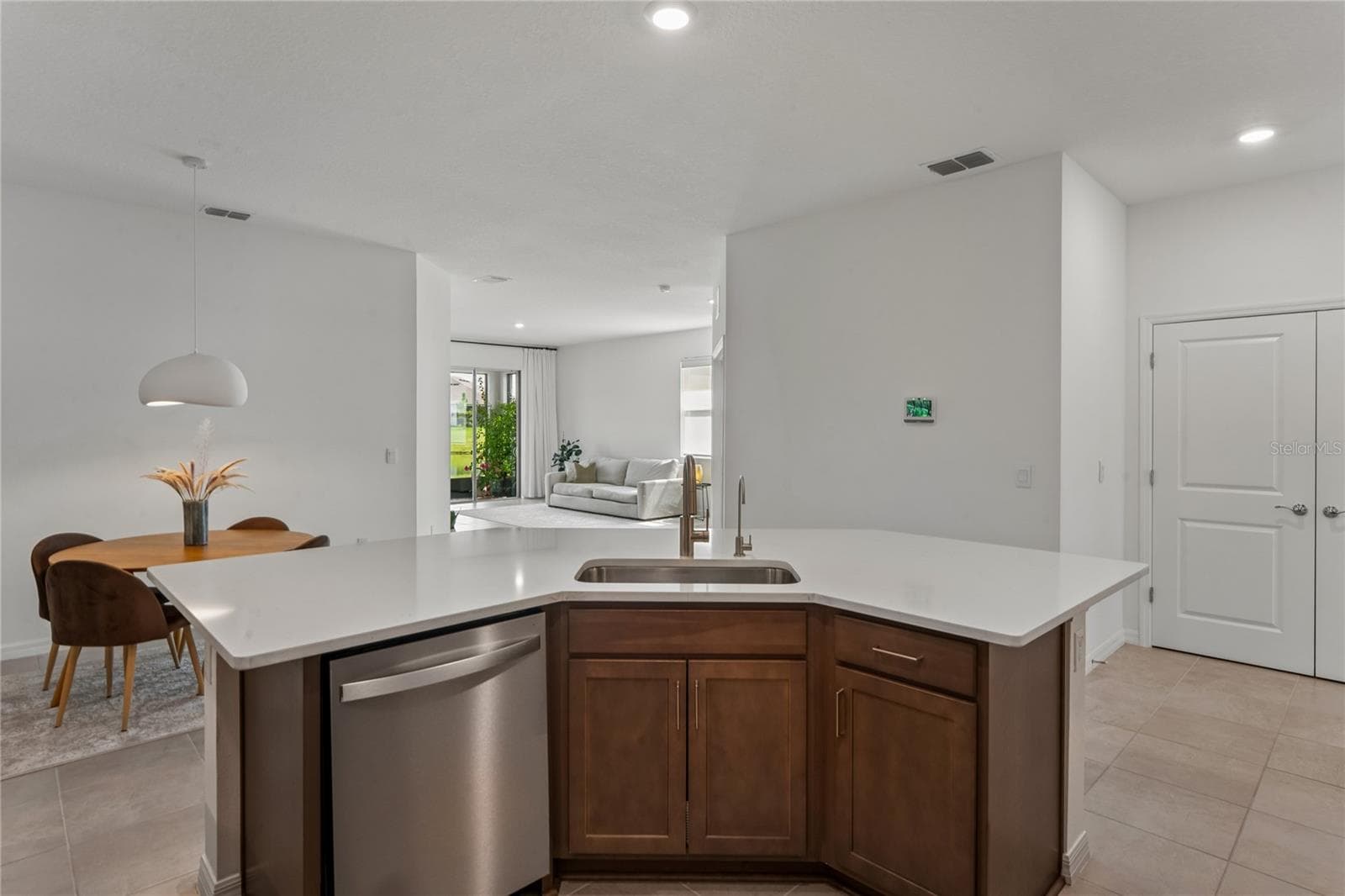 View of home from Kitchen - 8580 BOLD CYPRESS LN, WESLEY CHAPEL