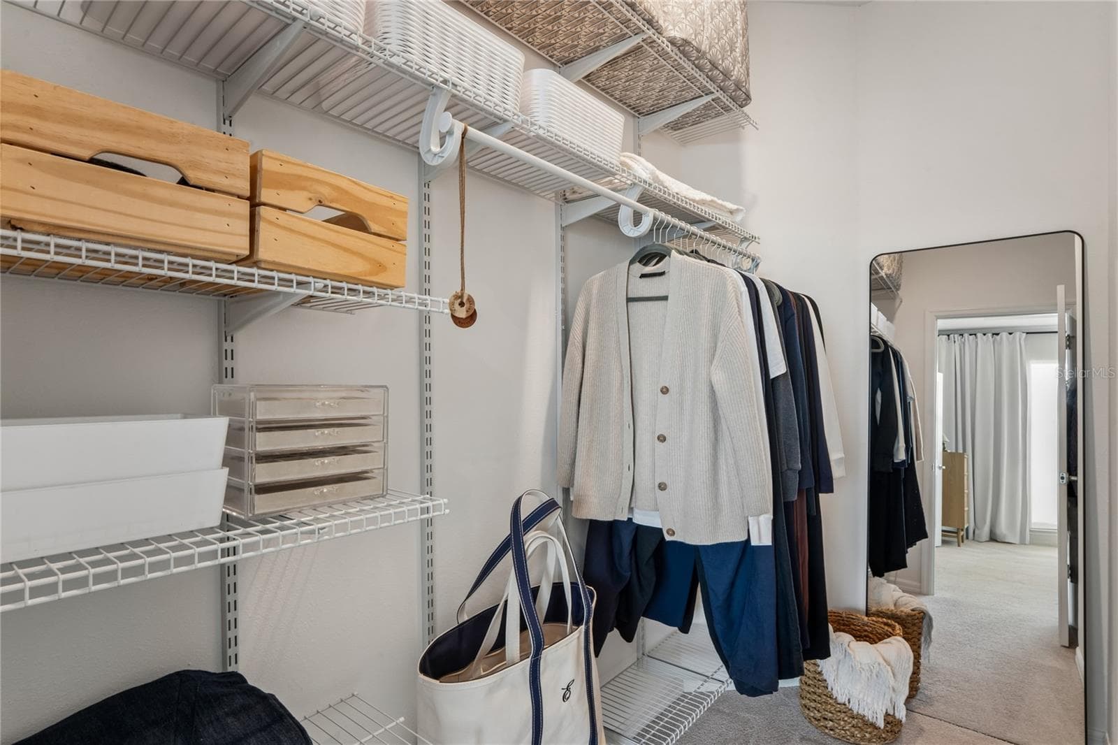 Primary Walk-in Closet - 8580 BOLD CYPRESS LN, WESLEY CHAPEL