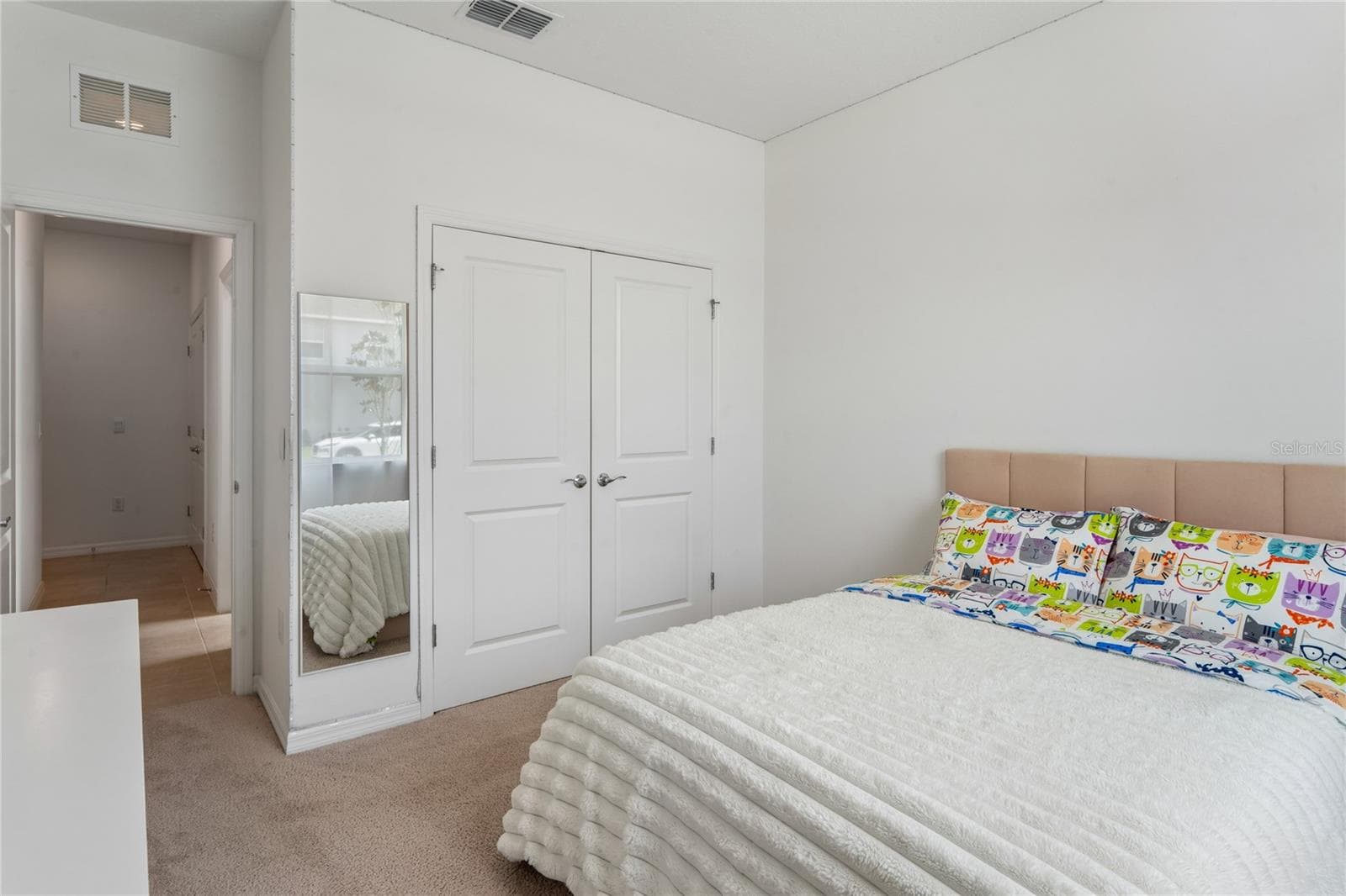 Bedroom 2 view of closet - 8580 BOLD CYPRESS LN, WESLEY CHAPEL