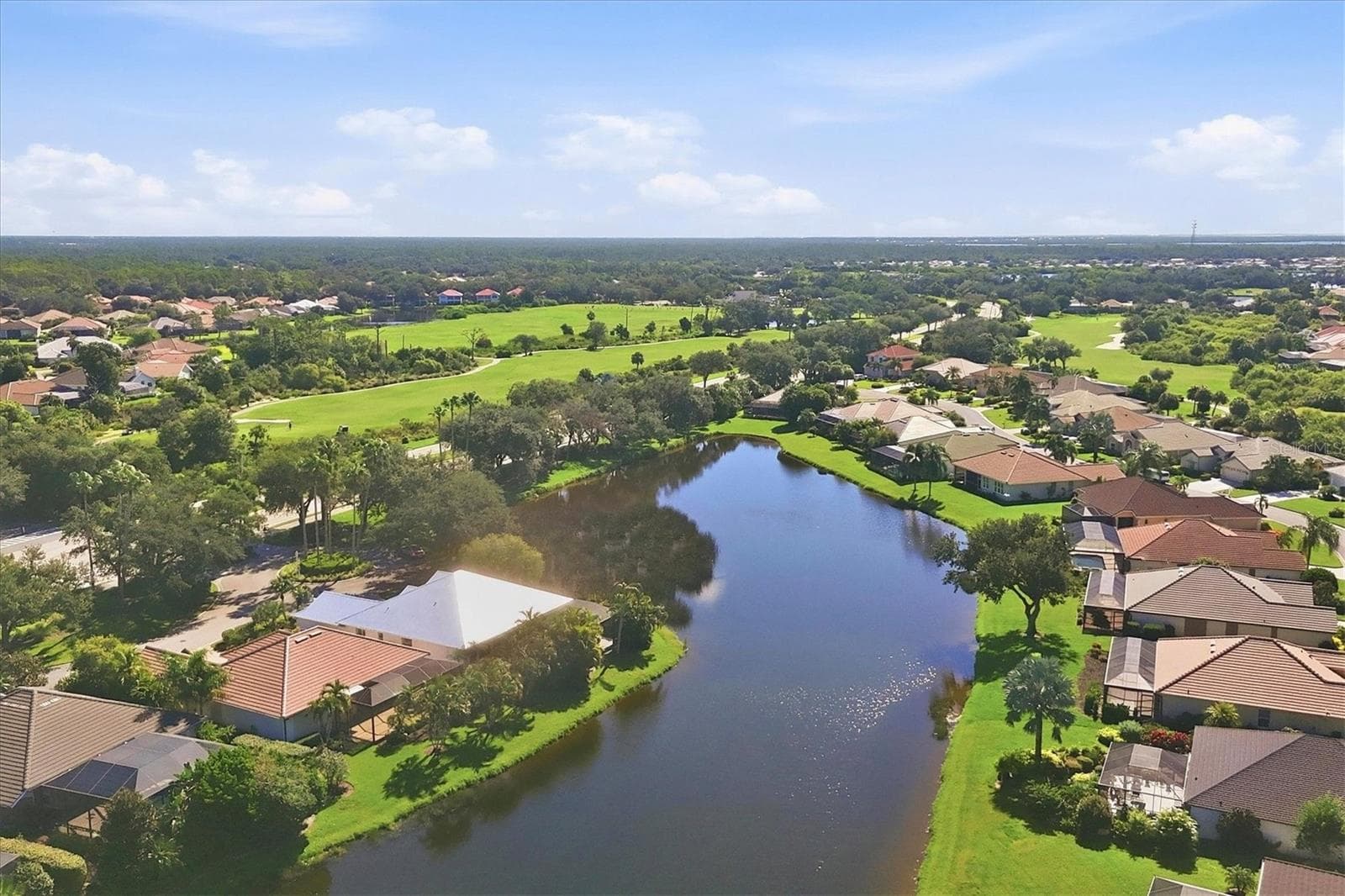 Beautiful lake views from your private backyard - 3200 BAY RIDGE WAY, PORT CHARLOTTE