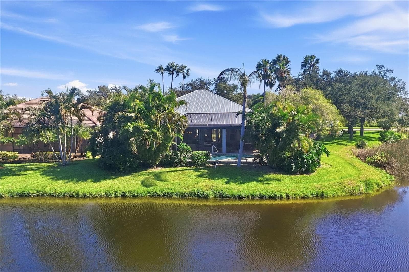 Views from lake - 3200 BAY RIDGE WAY, PORT CHARLOTTE