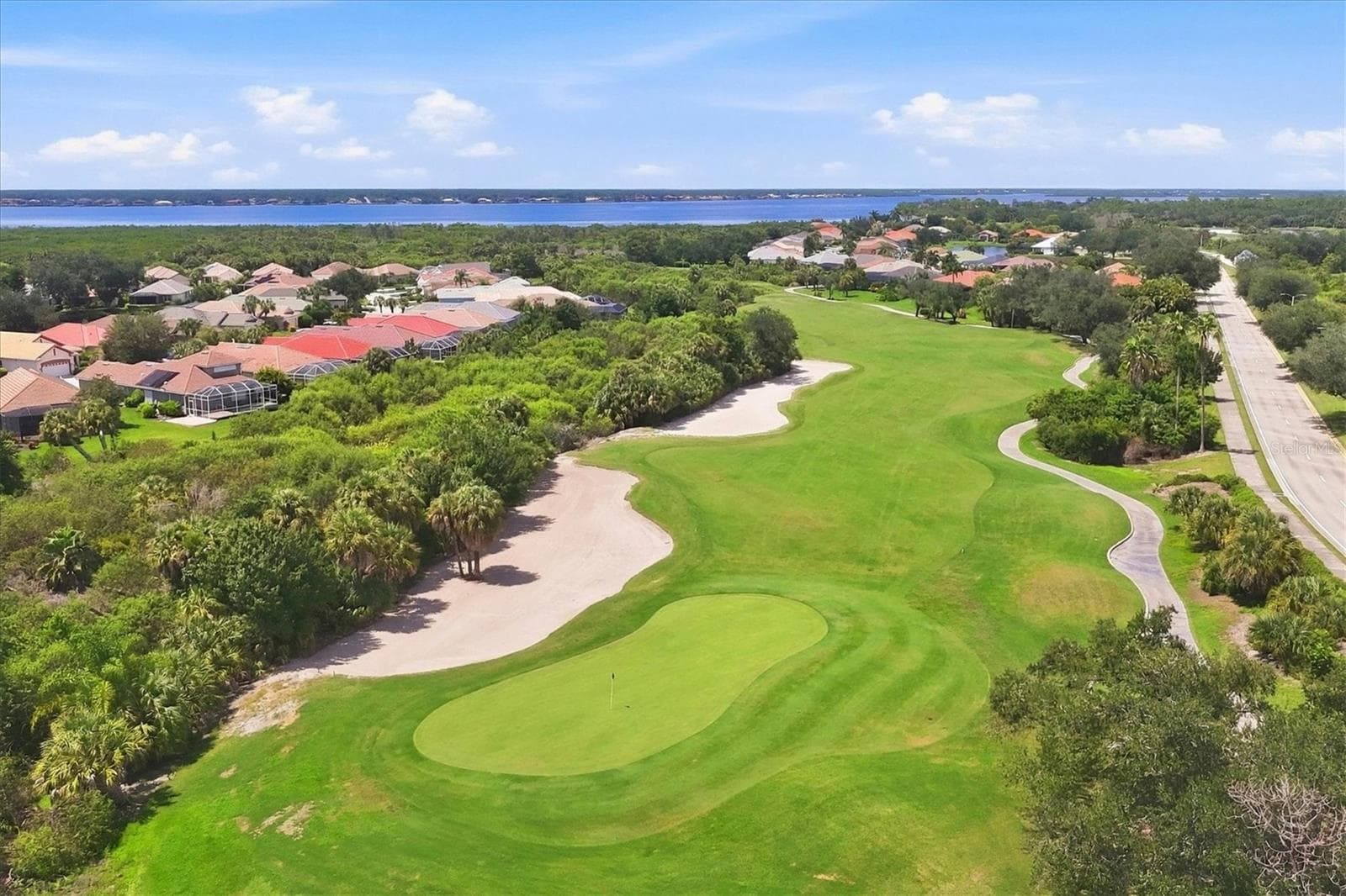 Golf course & paths - 3200 BAY RIDGE WAY, PORT CHARLOTTE