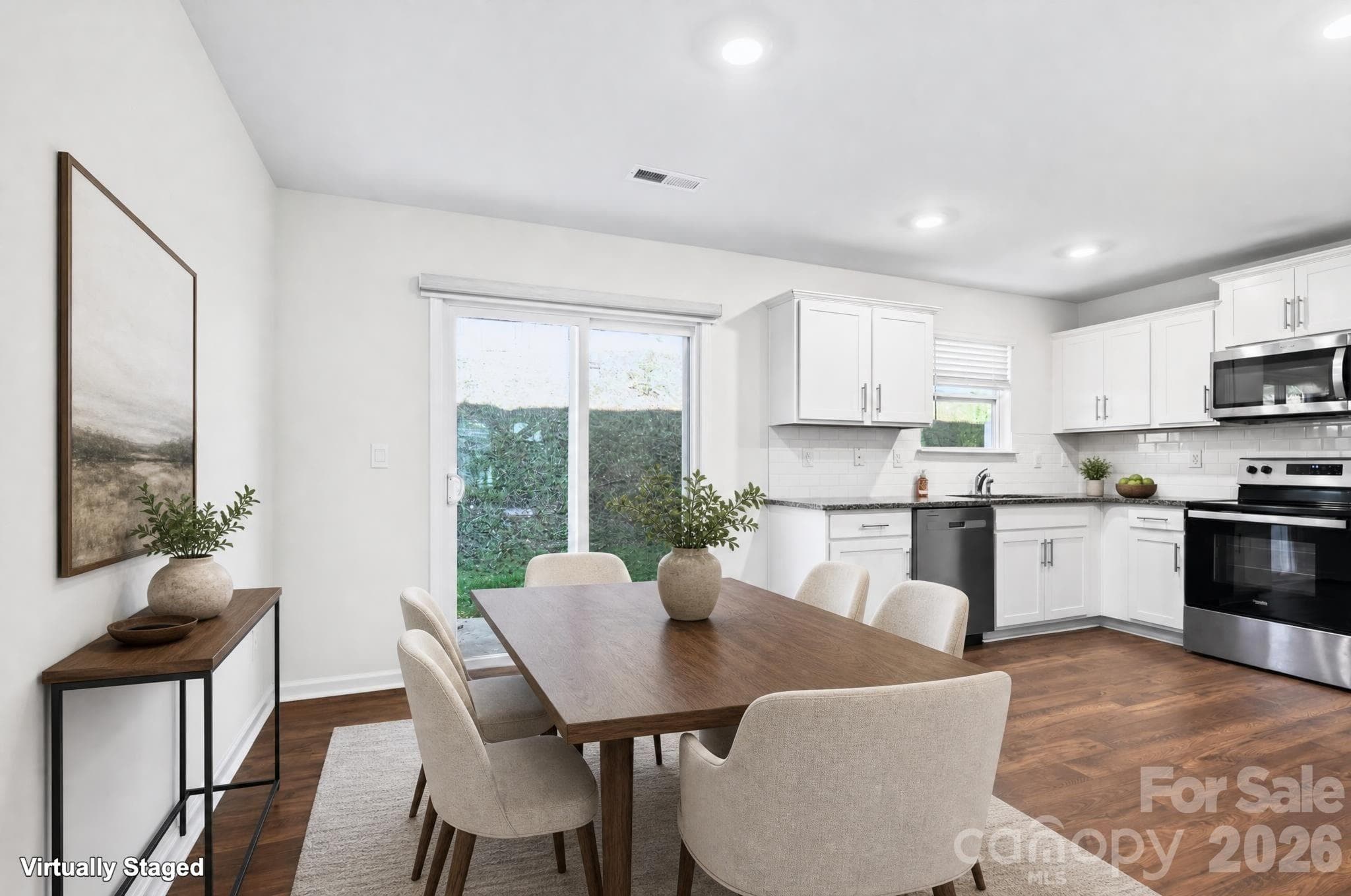 Digitally Staged Dining Area - 15 Virginia Commons Drive, Arden