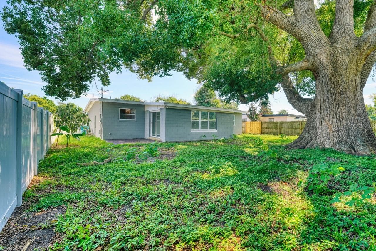 Backyard. - 1712 EDMUNDSHIRE RD, ORLANDO