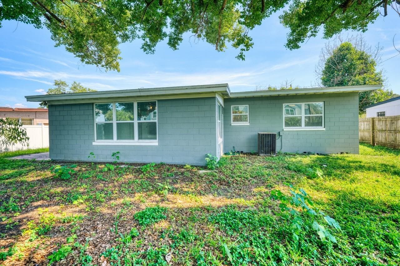 Backyard. - 1712 EDMUNDSHIRE RD, ORLANDO