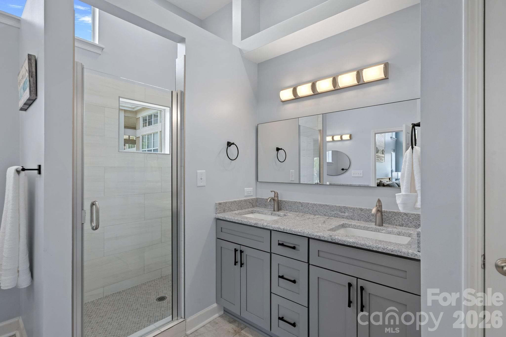Updated Primary Bathroom - 103 Pier 33 Drive, Mooresville