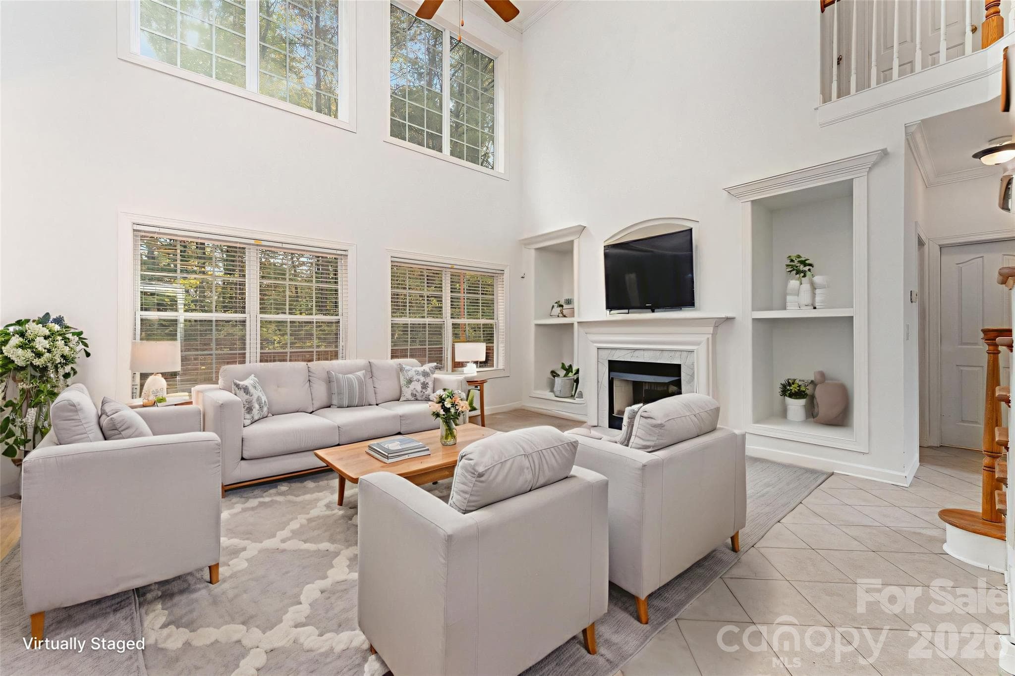 Virtually Staged - 14333 Maclauren Lane, Huntersville