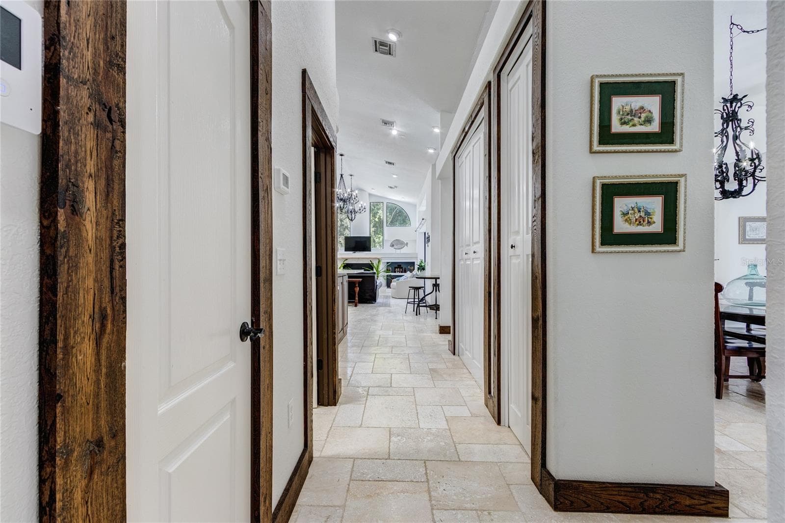 Hall to laundry room; lots of closets! - 32305 PASCO RD, SAN ANTONIO