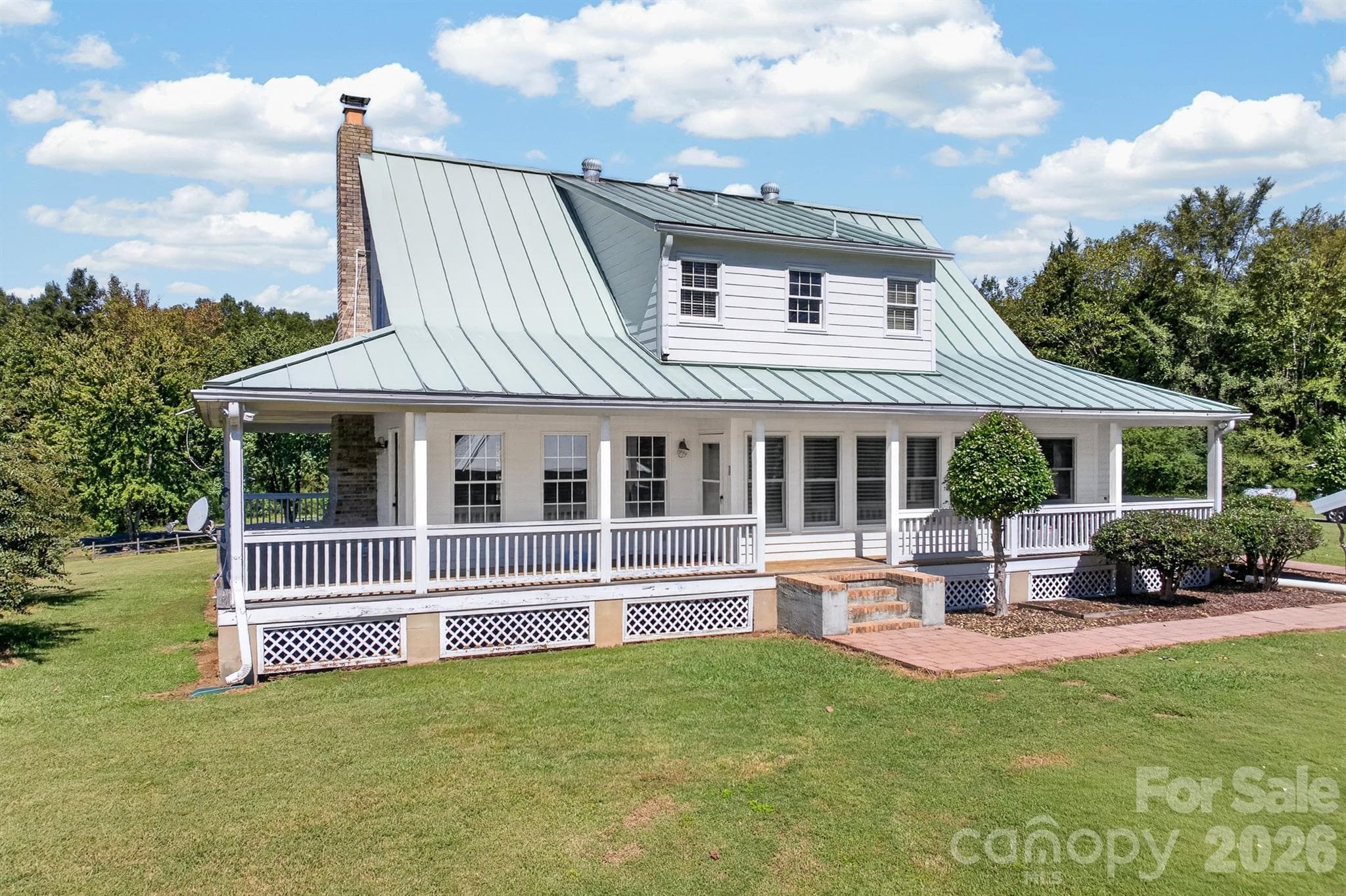 View of the back of the house - 9702 Quail Cove Court, Indian Trail