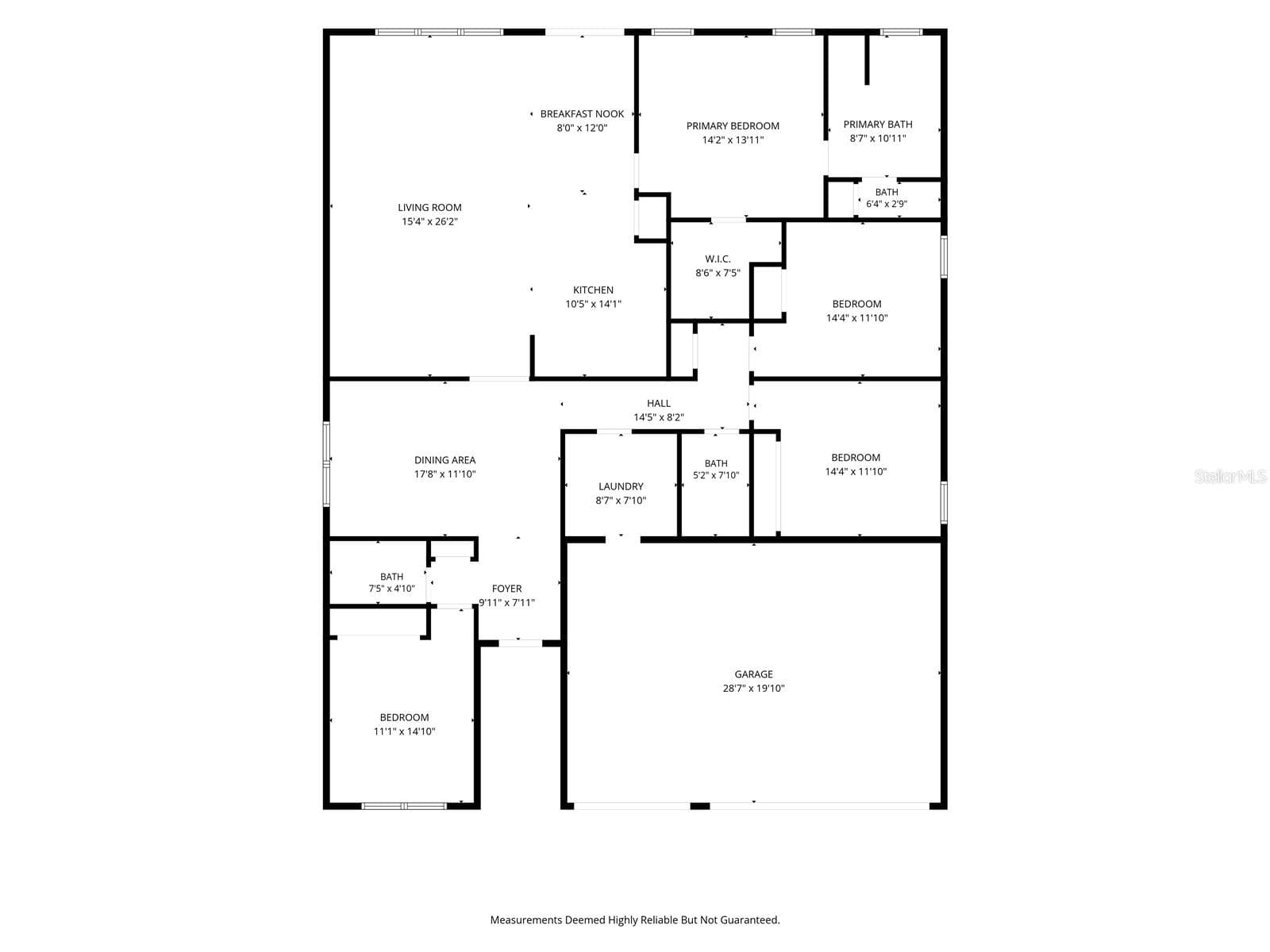 Floor Plan - 831 BELHAVEN DR, ORLANDO
