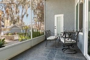 back patio - 4605 OAK RIVER CIR, VALRICO