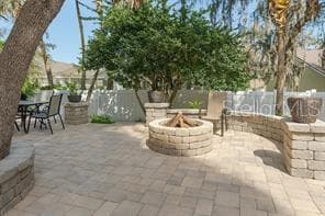 firepit - 4605 OAK RIVER CIR, VALRICO